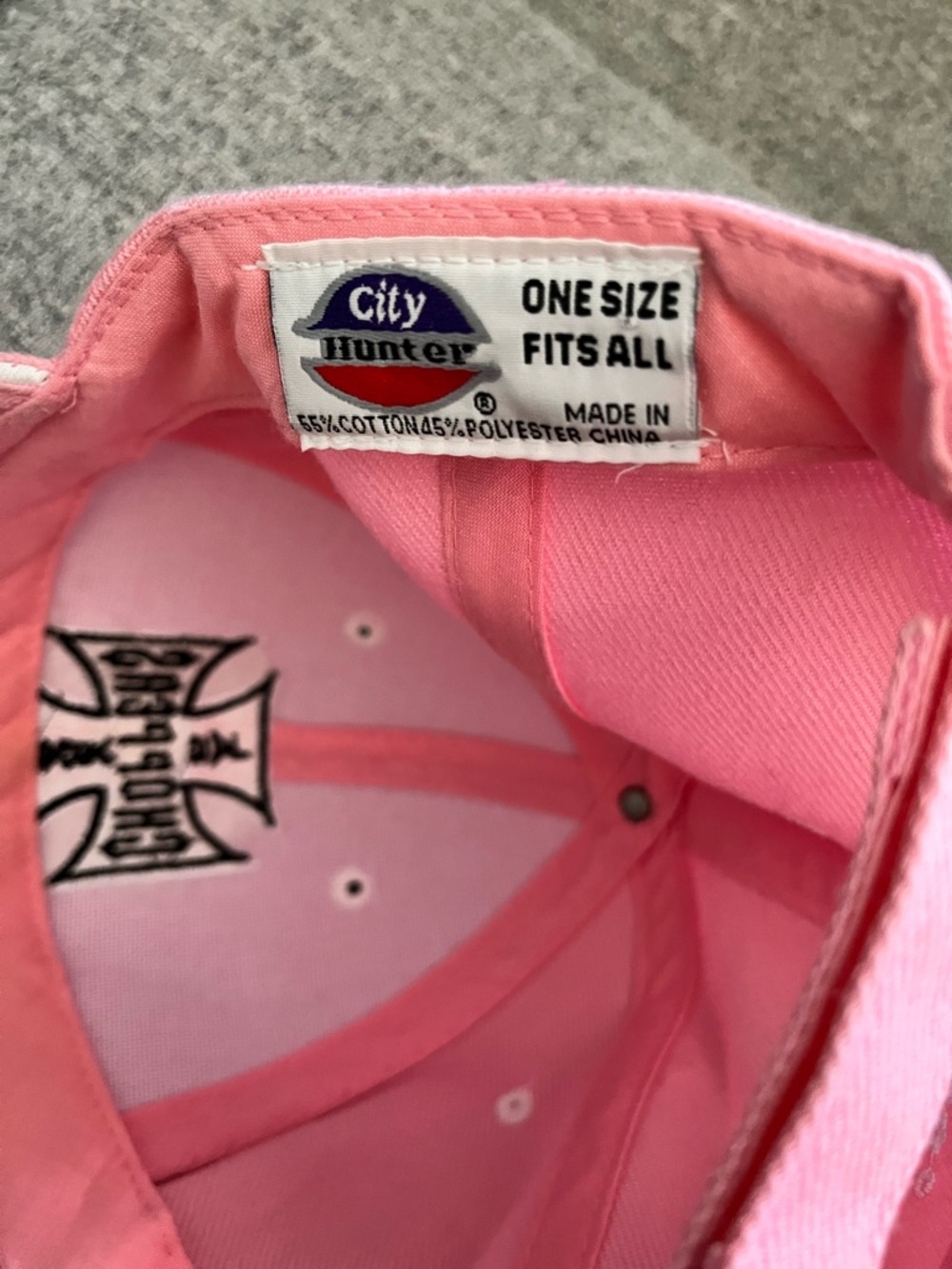 Pink Baseball Cap - Picture 3 of 3